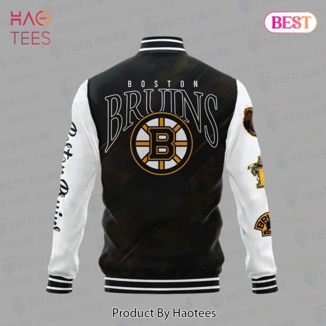 Boston Bruins Varsity Jacket - Stylish & Warm Fan Gear For Hockey Enthusiasts - Image 3
