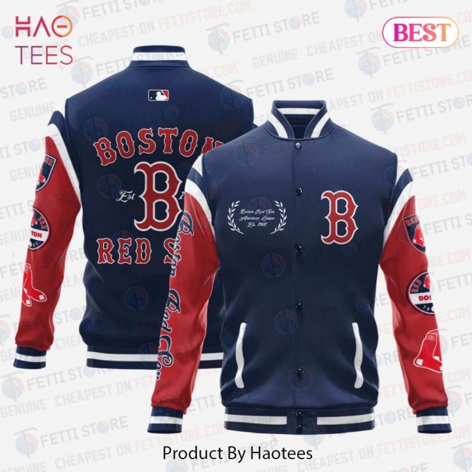 Boston Red Sox Varsity Jacket - Premium Fan Gear By Haotees