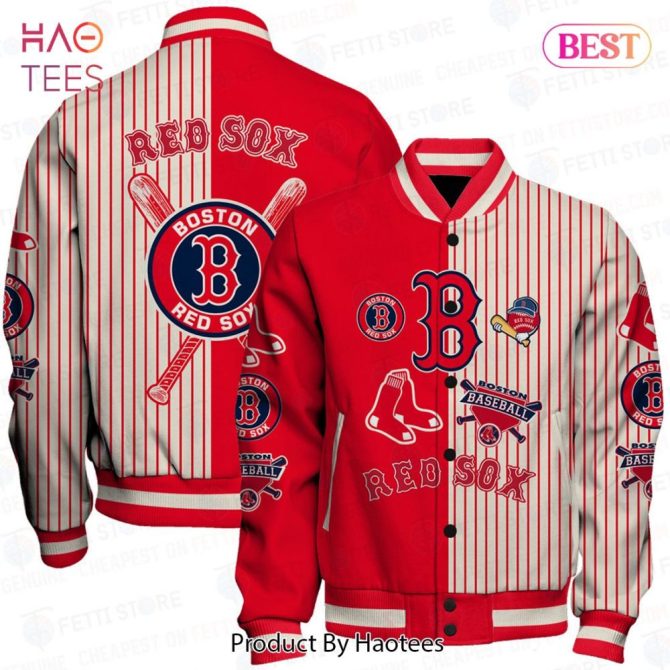 Boston Red Sox Varsity Jacket - Stylish Mlb Baseball Fan Apparel