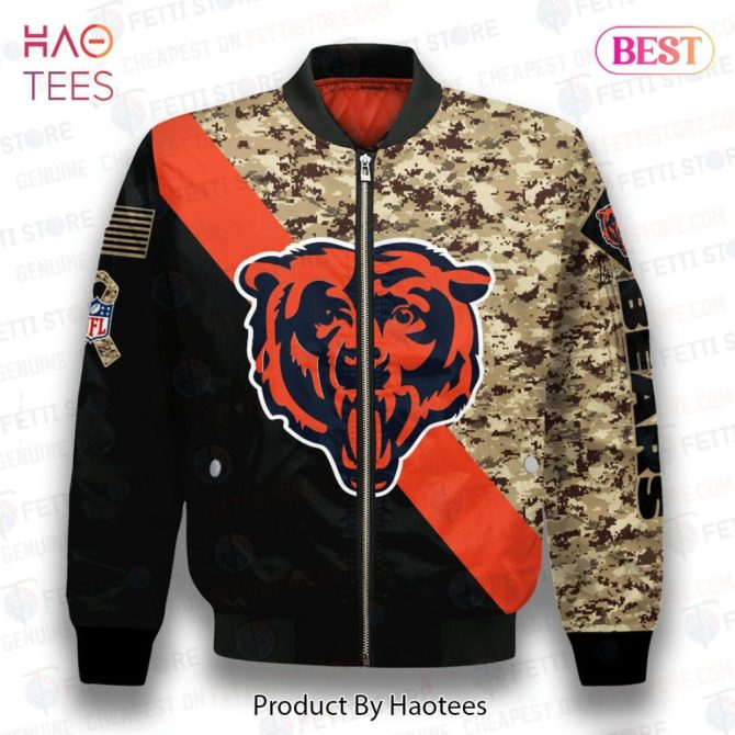 Best Chicago Bearsnational Football League Aop Bomber Jacket - Image 2