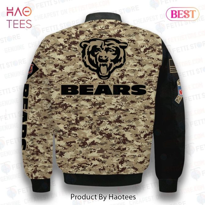 Best Chicago Bearsnational Football League Aop Bomber Jacket - Image 3