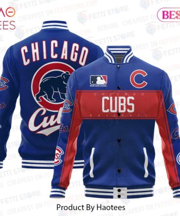 Chicago Cubs Varsity Jacket - Official Mlb Baseball Fan Gear By Haotees