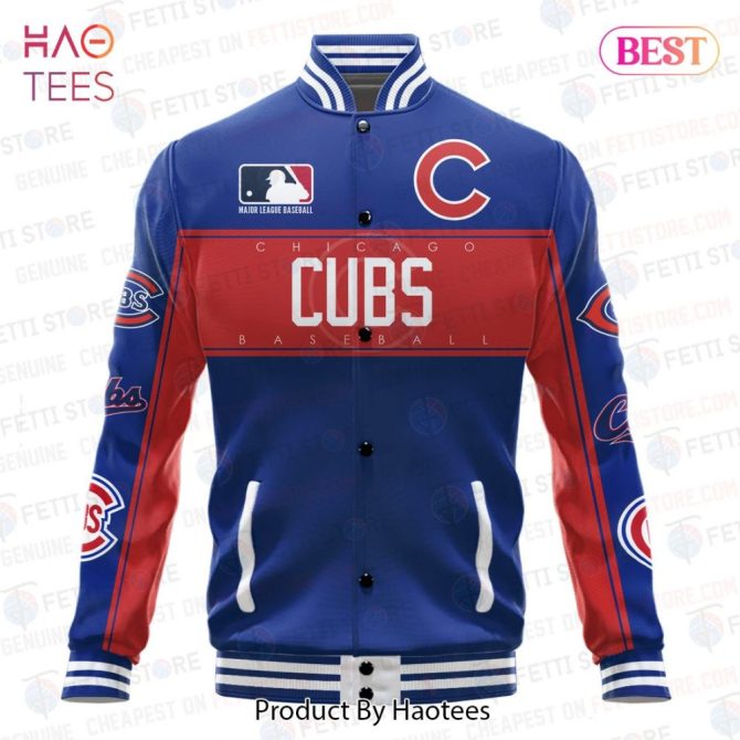 Chicago Cubs Varsity Jacket - Official Mlb Baseball Fan Gear By Haotees - Image 2