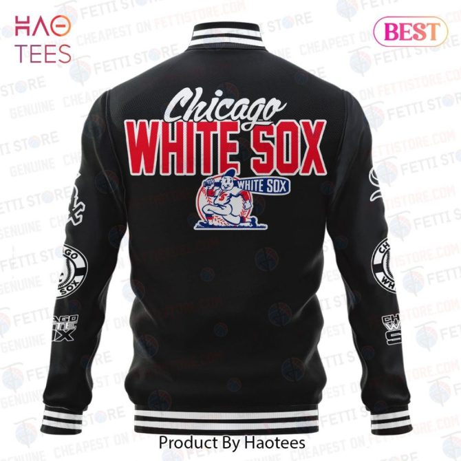 Chicago White Sox Varsity Jacket - Stylish Mlb Fan Gear By Haotees - Image 3