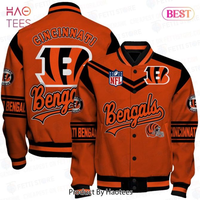 Cincinnati Bengals Nfl Varsity Jacket - Bold Team Spirit Apparel For Fans