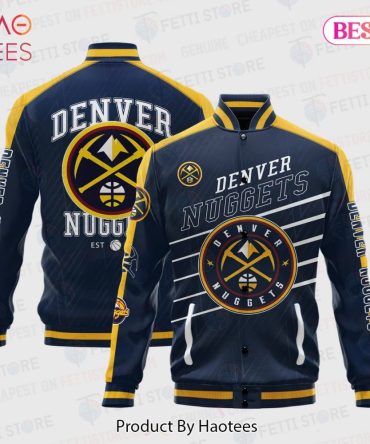 Denver Nuggets Bomber Jacket - Stylish & Official Fan Gear For All Seasons
