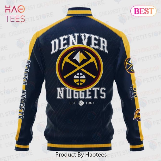 Denver Nuggets Bomber Jacket - Stylish & Official Fan Gear For All Seasons - Image 3