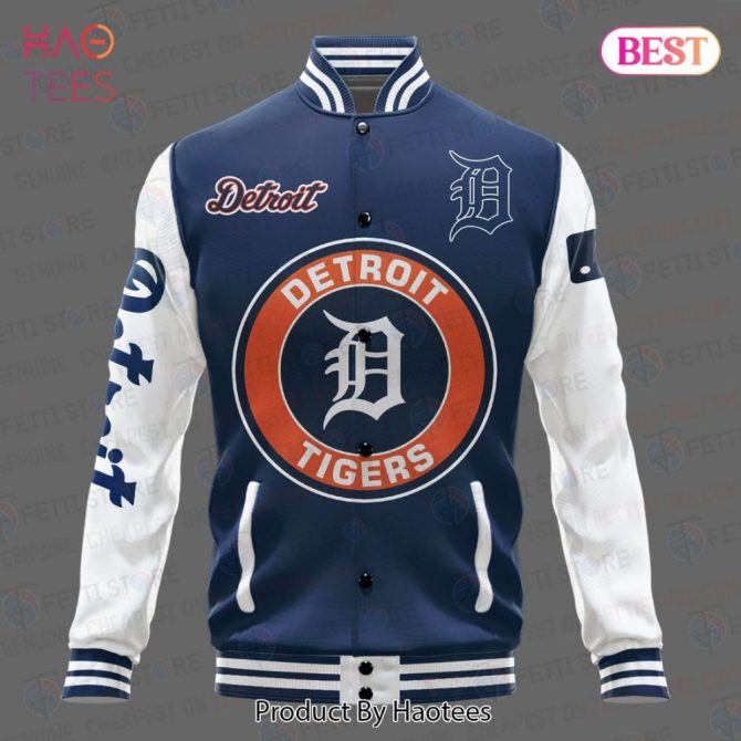 Detroit Tigers Varsity Jacket – Stylish Baseball Fan Gear By Haotees - Image 2