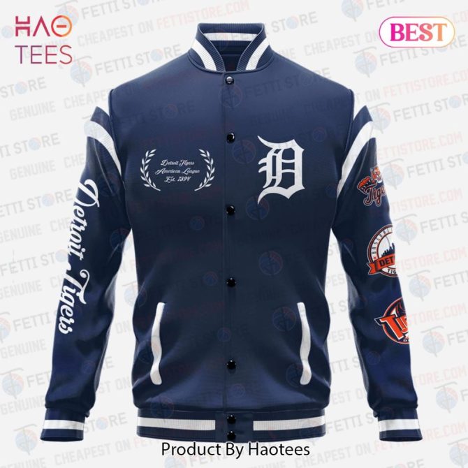 Detroit Tigers Varsity Jacket – Premium Mlb Fan Gear For Men – Stylish & Comfortable - Image 2