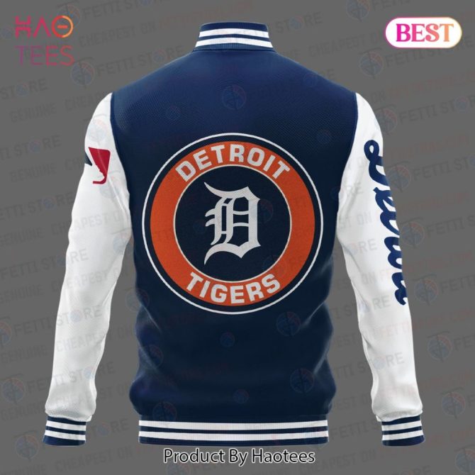 Detroit Tigers Varsity Jacket – Stylish Baseball Fan Gear By Haotees - Image 3