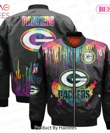 Best Green Bay Packersnational Football League Aop Bomber Jacket