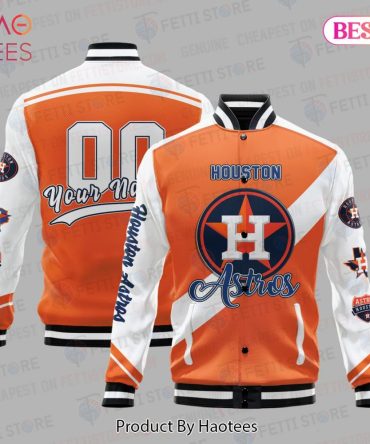 Custom Houston Astros Varsity Jacket - Personalize Your Style Now!