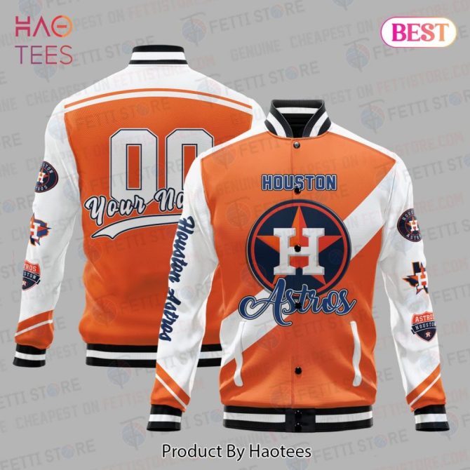 Custom Houston Astros Varsity Jacket - Personalize Your Style Now!