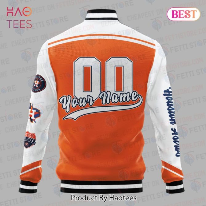 Custom Houston Astros Varsity Jacket - Personalize Your Style Now! - Image 3