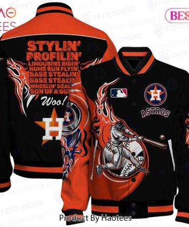 Astros Mlb Varsity Jacket – Stylish Baseball Fan Gear With Bold Graphics & Embroidery