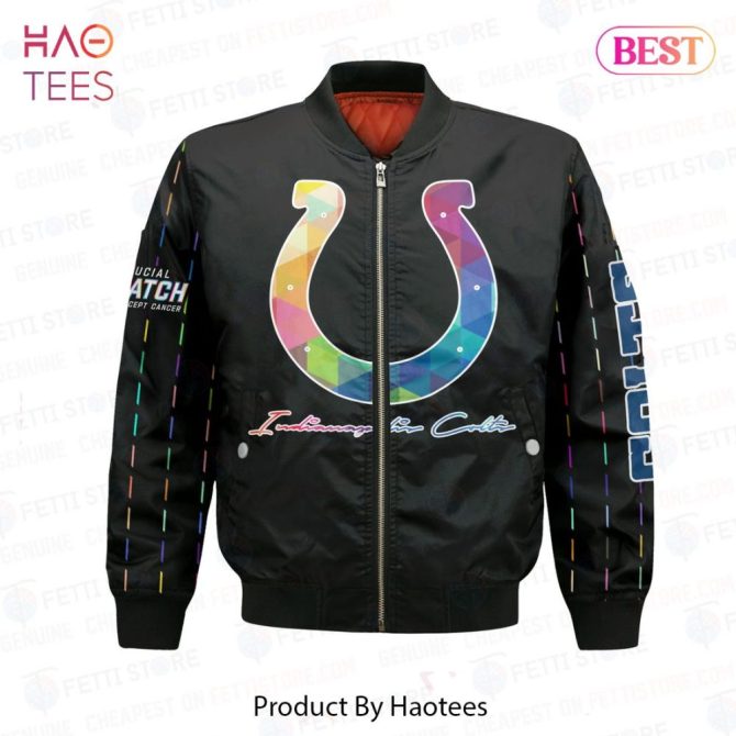 Best Indianapolis Coltsnational Football League Aop Bomber Jacket - Image 2