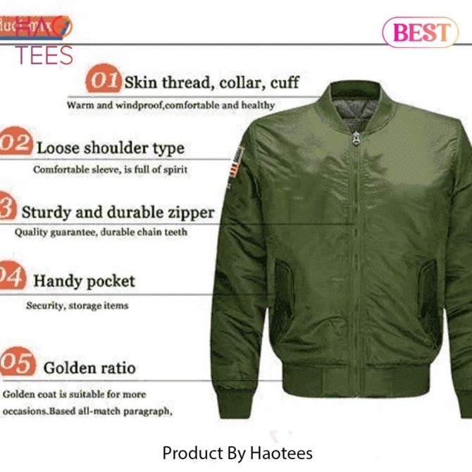 Best Kansas City Chiefs Christmas Pattern Bomber Jacket - Image 2