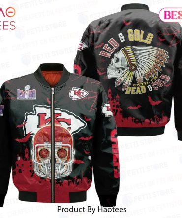 Best Kansas City Chiefs Halloween Pattern Magic 3D Bomber Jacket