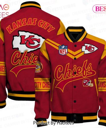 Kansas City Chiefs Nfl Varsity Jacket - Official Team Apparel For Fans