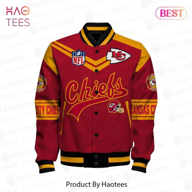 Kansas City Chiefs Nfl Varsity Jacket - Official Team Apparel For Fans - Image 2