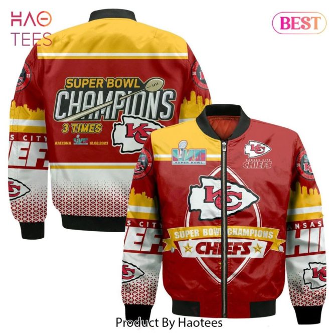 Best Kansas City Chiefssuper Bowl Championship   Unisex 3D Bomber Jacket