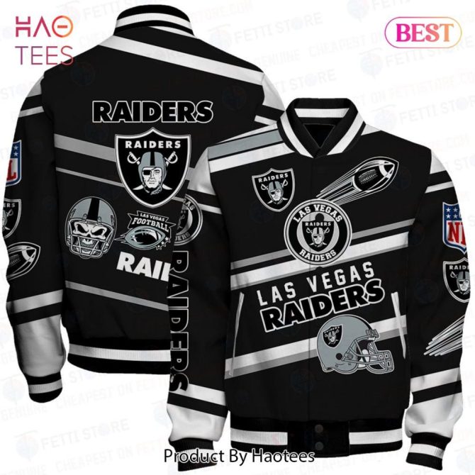Las Vegas Raiders Varsity Jacket - Ultimate Fan Apparel For Game Day Style