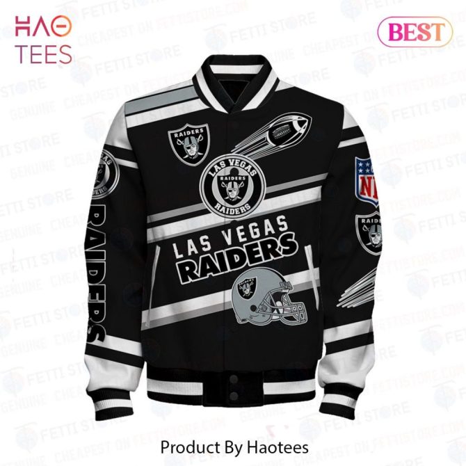 Las Vegas Raiders Varsity Jacket - Ultimate Fan Apparel For Game Day Style - Image 2