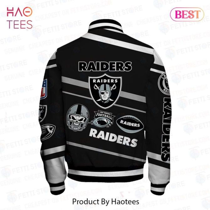 Las Vegas Raiders Varsity Jacket - Ultimate Fan Apparel For Game Day Style - Image 3
