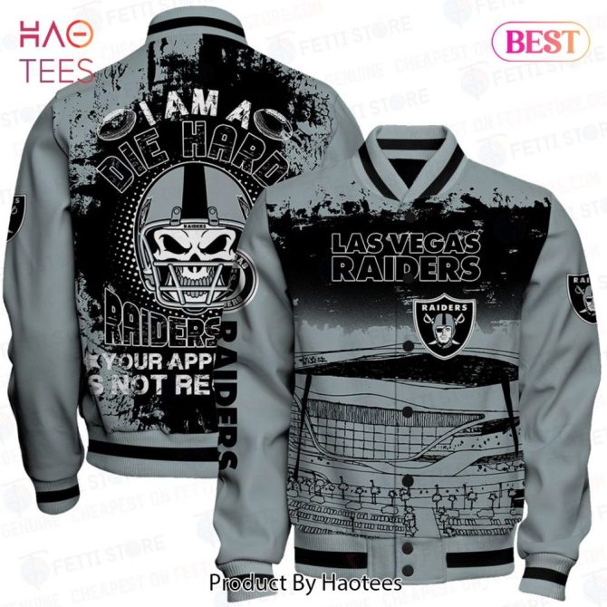 Exclusive Las Vegas Raiders Bomber Jacket - Die Hard Fan Gear, Limited Edition