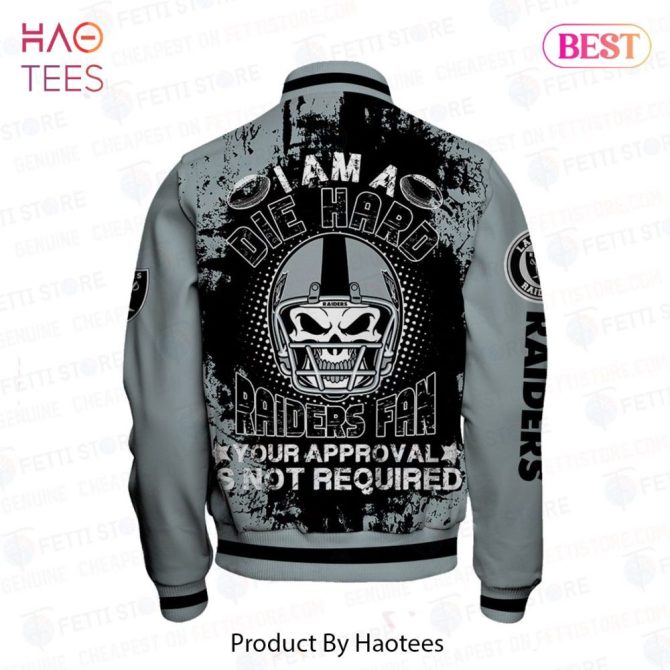 Exclusive Las Vegas Raiders Bomber Jacket - Die Hard Fan Gear, Limited Edition - Image 3