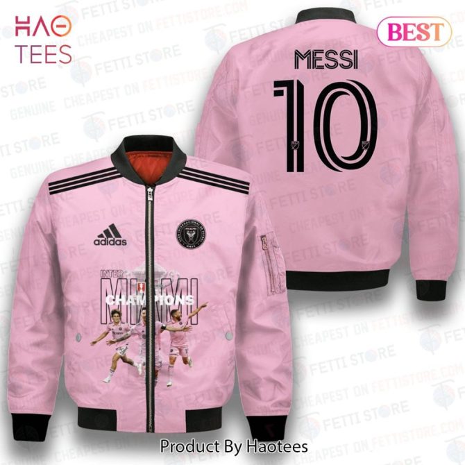 Best Lionel Messi Inter Miami Us Open Cup   3D Bomber Jacket