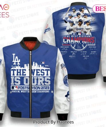 Best Los Angeles Dodgers Nl West Division Champions Aop Bomber Jacket