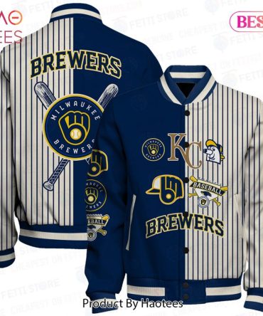 Milwaukee Brewers Varsity Jacket - Stylish Baseball Fan Apparel For Men & Women