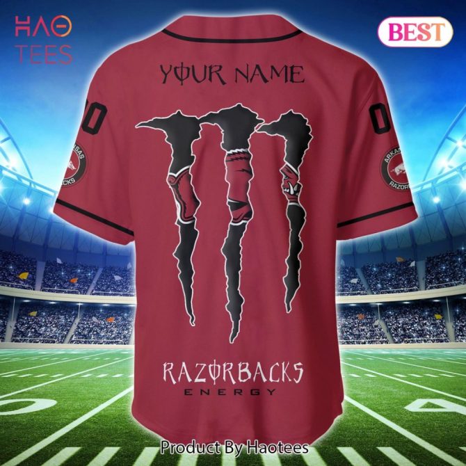 Custom Razorbacks Baseball Jersey - Personalized Name & Number Sports Shirt - Image 2
