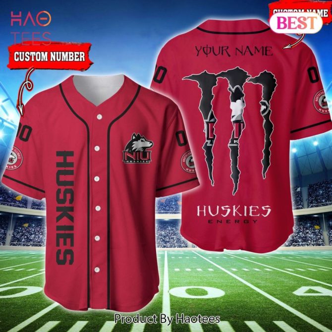 Custom Huskies Baseball Jersey - Personalized Name & Number - Perfect Gift!
