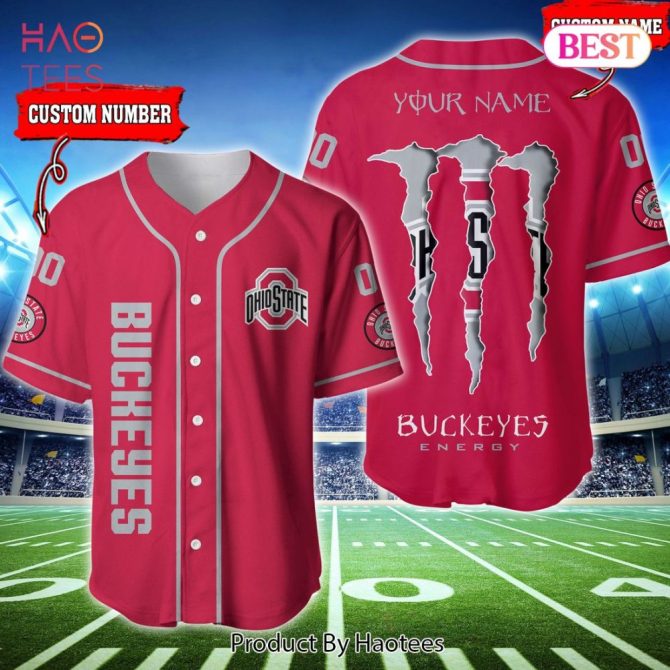 Custom Ohio State Buckeyes Jersey - Personalized Name & Number - Perfect Gift!