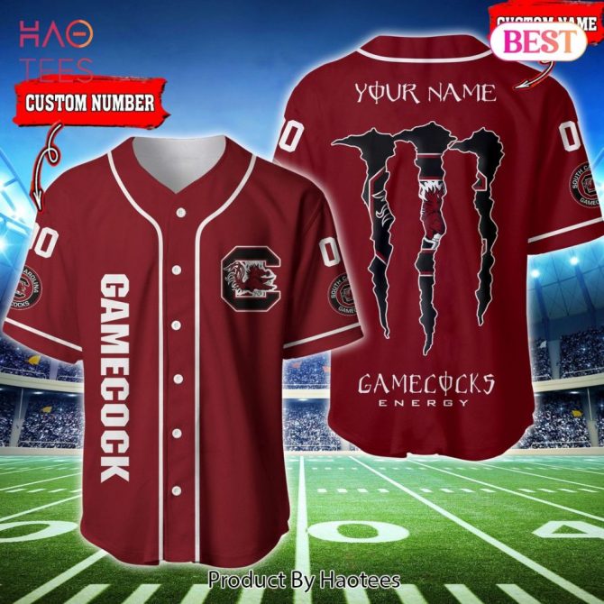 Custom Gamecock Baseball Jersey – Personalized Name & Number Sportswear