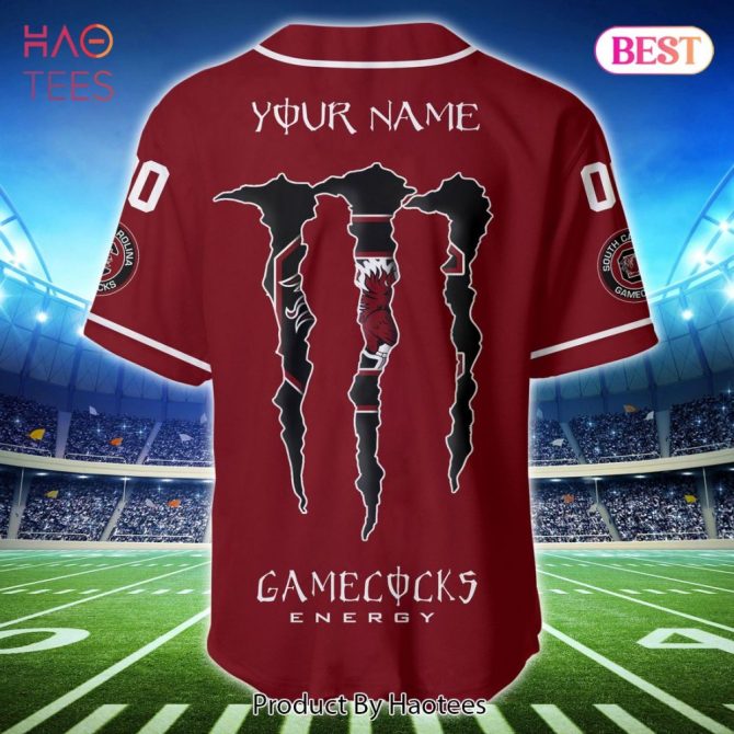 Custom Gamecock Baseball Jersey – Personalized Name & Number Sportswear - Image 2
