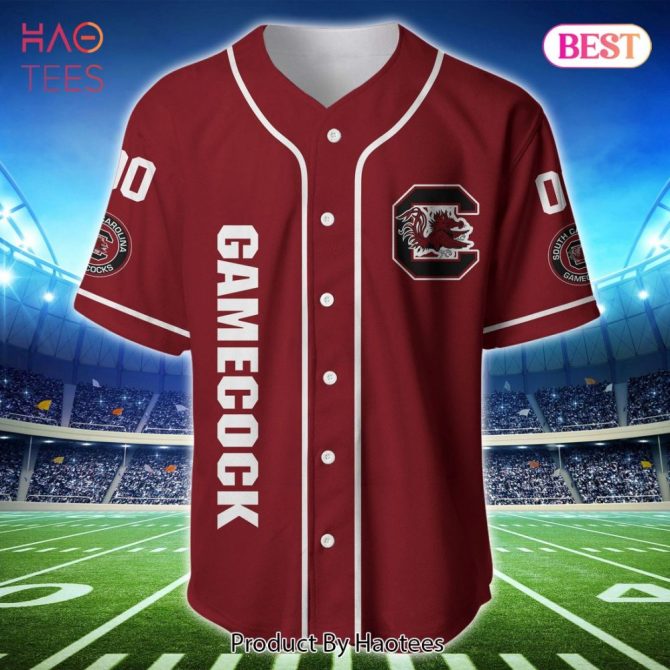 Custom Gamecock Baseball Jersey – Personalized Name & Number Sportswear - Image 3
