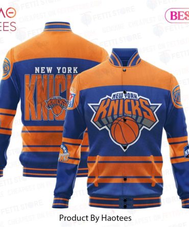 New York Knicks Varsity Jacket - Bold Team Colors & Logo - Premium Fan Gear