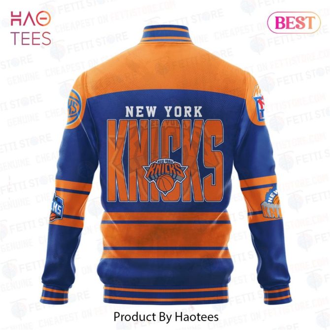 New York Knicks Varsity Jacket - Bold Team Colors & Logo - Premium Fan Gear - Image 3