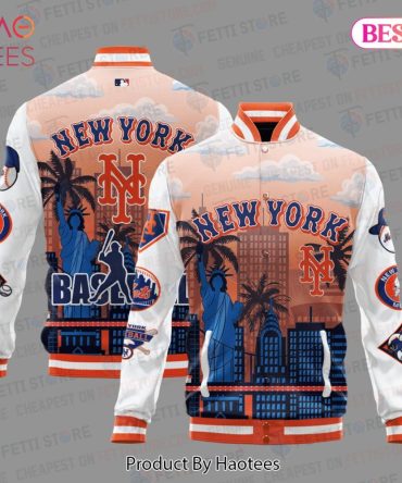 New York Mets Varsity Jacket - Stylish Baseball Fan Apparel For All Seasons