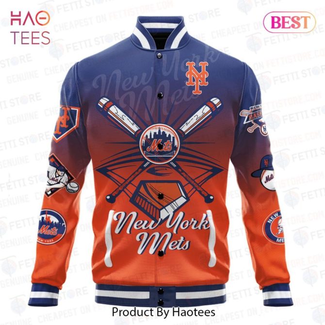 Ny Mets Varsity Jacket - Bold Design, Perfect Gift For Fans - Limited Edition - Image 2