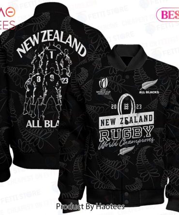 Limited Edition All Blacks Rugby Jacket - New Zealand World Champions 2023