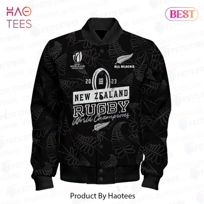 Limited Edition All Blacks Rugby Jacket - New Zealand World Champions 2023 - Image 2