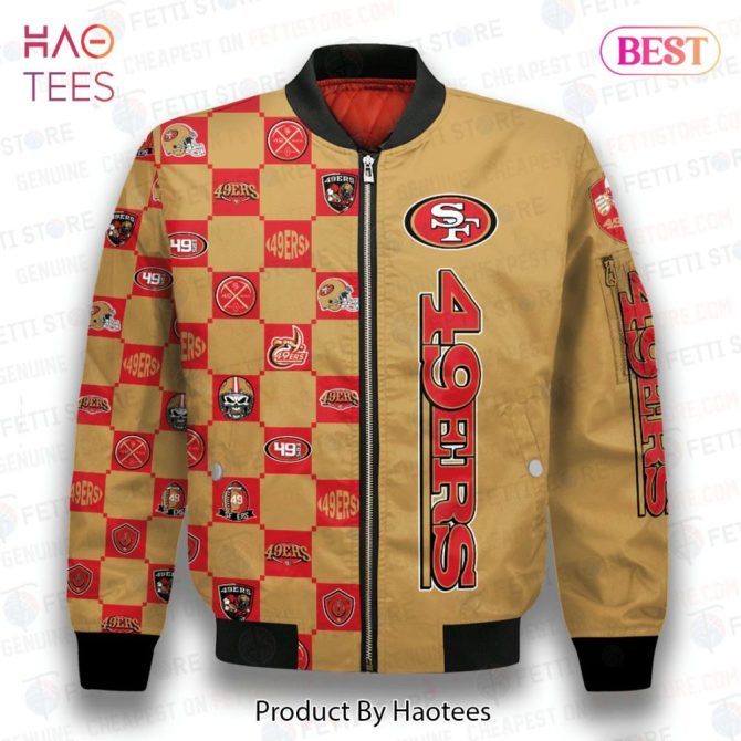 Best San Francisco 49Ers Nfl   Unisex Aop Bomber Jacket - Image 2
