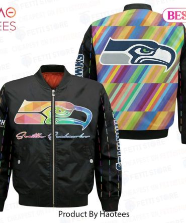 Best Seattle Seahawksnational Football League Aop Bomber Jacket