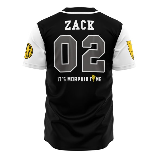Stylish Black & White Baseball Jersey - Mastodons Design, Comfortable & Trendy Sportswear - Image 2