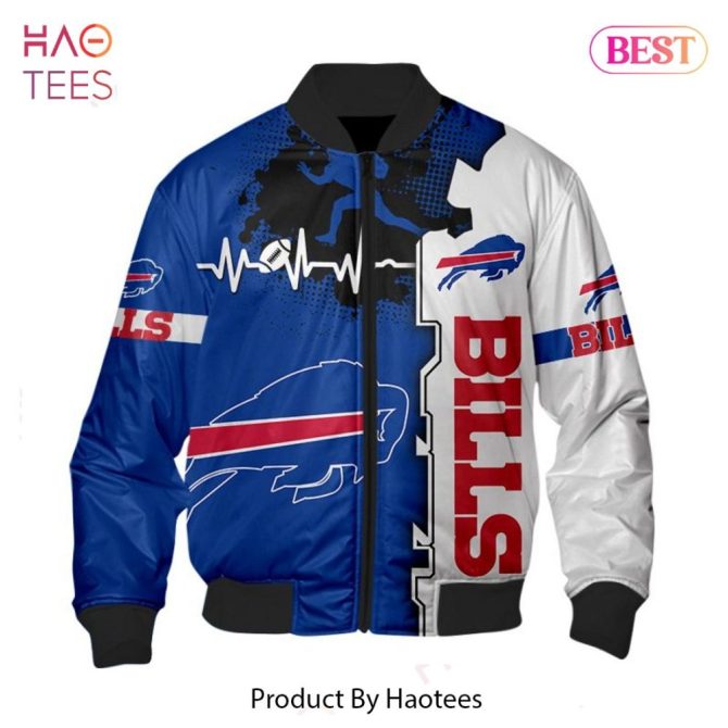 Buffalo Bills Bomber Jacket - Stylish Nfl Fan Gear For Ultimate Team Spirit