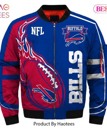 Buffalo Bills Nfl Bomber Jacket - Bold Team Colors, Perfect For Fans